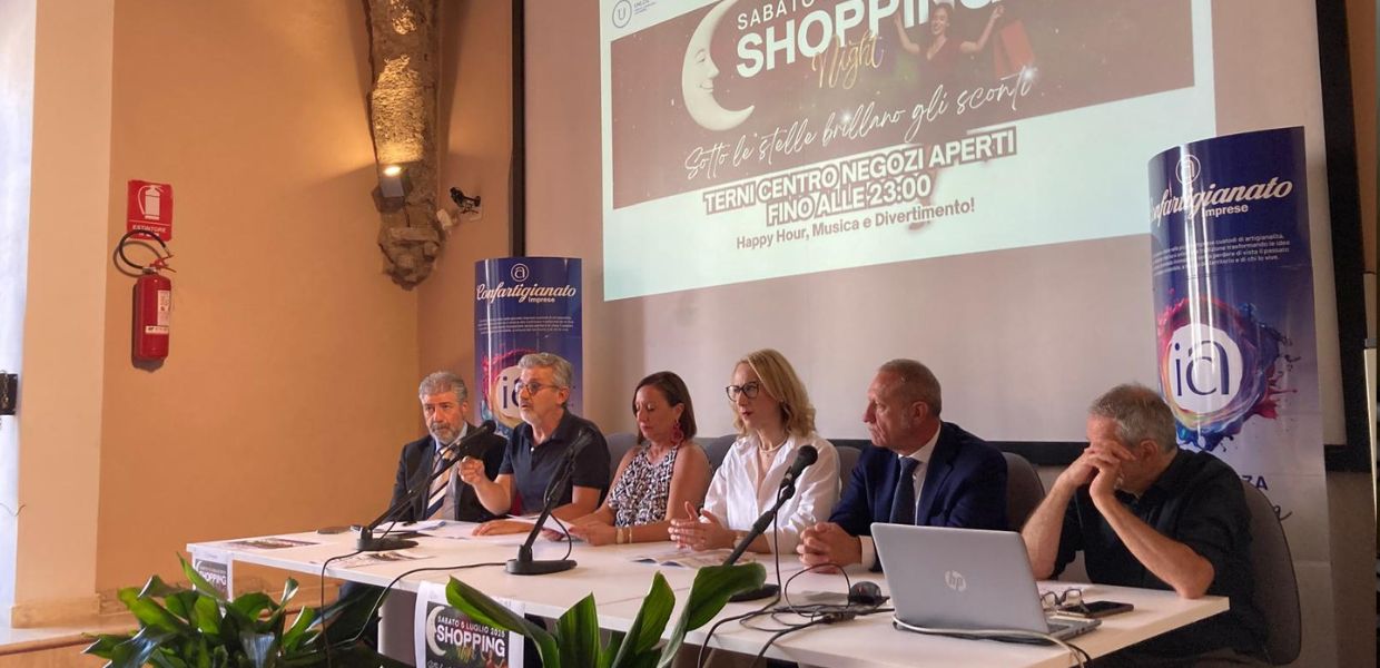 Terni, presentata la Shopping Night commercio, musica ed intrattenimento
