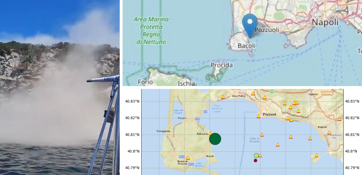 terremoto campi flegrei magnitudo