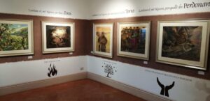 Assisi (Pg), inaugurata la mostra con cui Gino Covili indaga sul San Francesco ‘terreno’, mostra