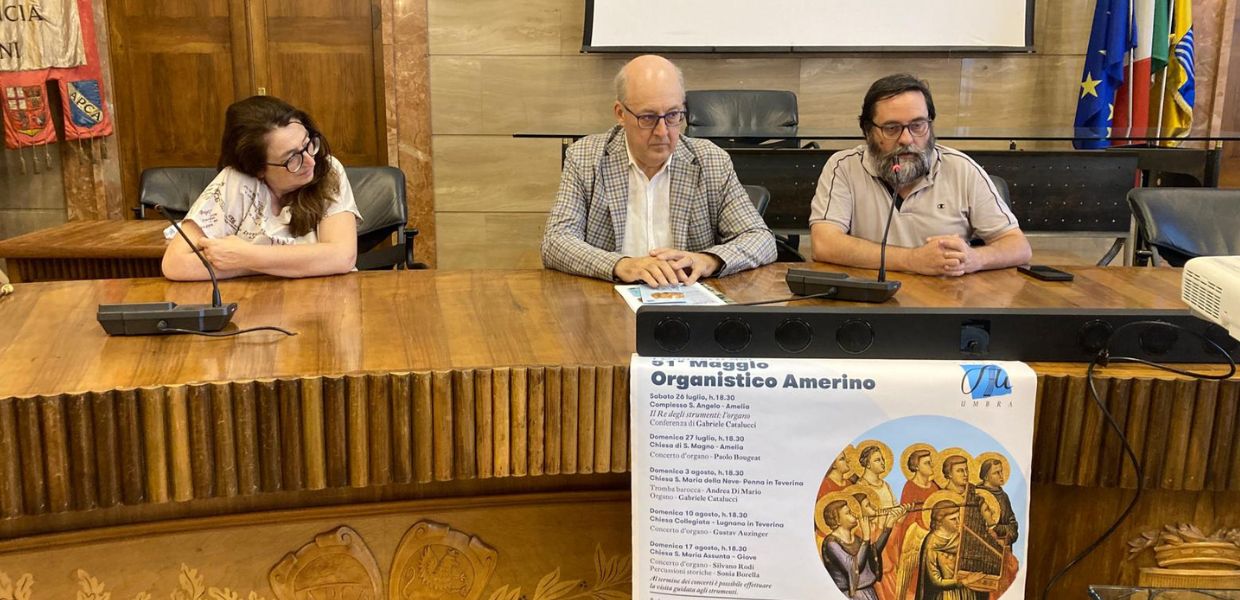 Cultura, al via i concerti e gli approfondimenti del 51° Maggio Organistico Amerino