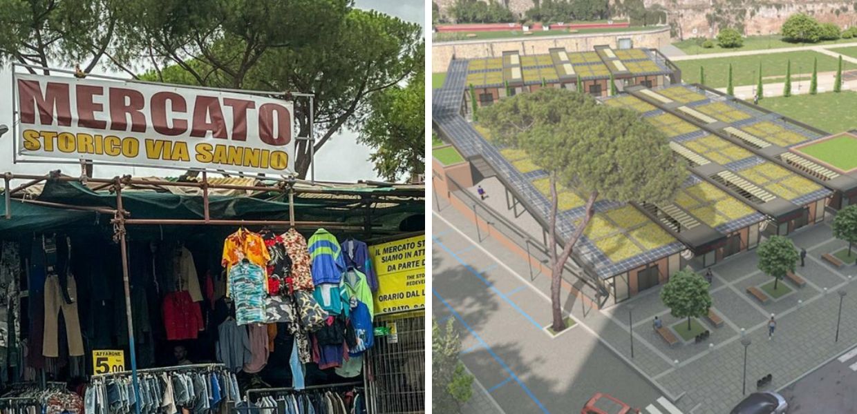 Da settembre partono i lavori per il nuovo mercato di Via Sannio a Roma, un punto di riferimento per intere generazioni.