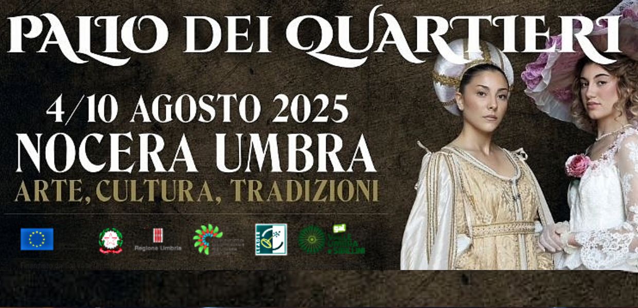 Nocera Umbra (Pg), tradizione e cultura con ‘Il Palio dei Quartieri’. Si parte il 4 agosto