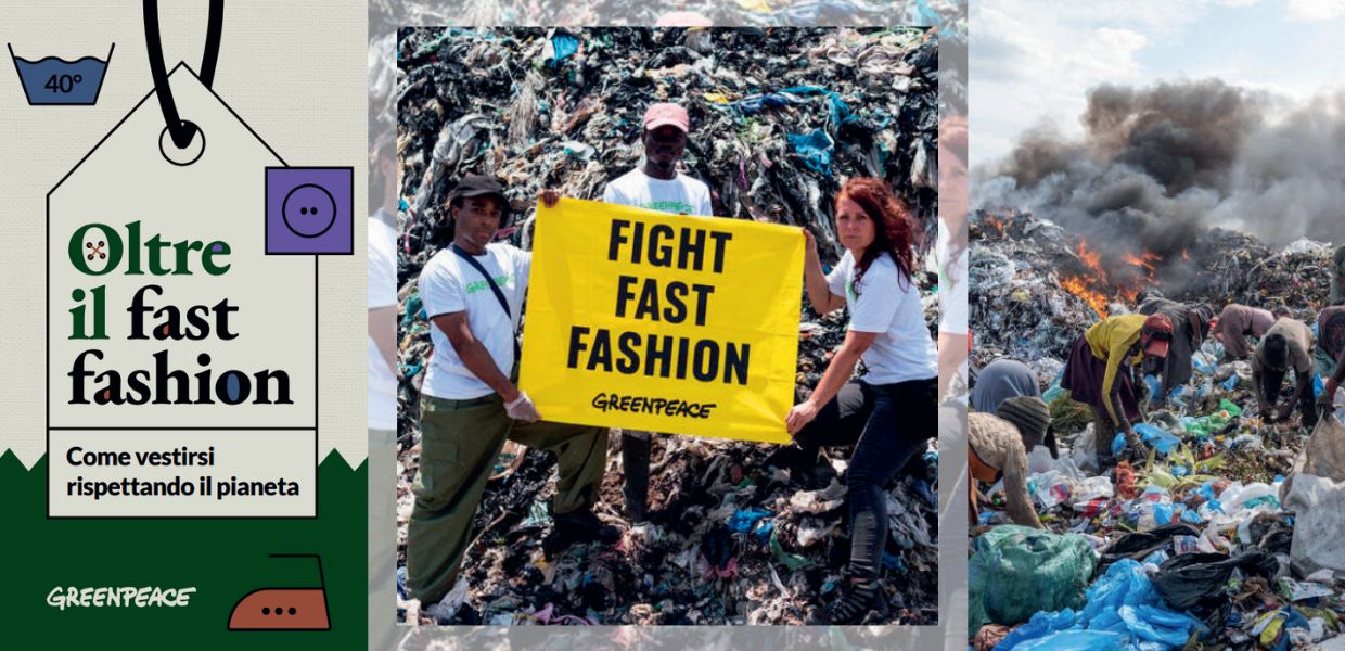 Come fare scelte più consapevoli: dalle certificazioni tessili più affidabili ai consigli pratici per distinguere gli indumenti più inquinanti. La guida di Greenpeace "Oltre il fast fashion. Come vestirsi rispettando il pianeta".
