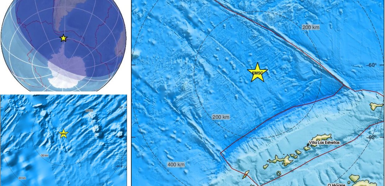 terremoto passaggio di drake antartide tsunami