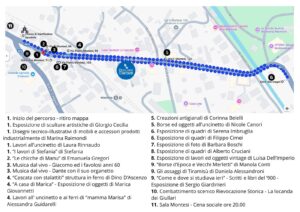 A Marmore (Tr), ‘Angoli d’Arte’ per riscoprire arte, storia e territorio, mappa