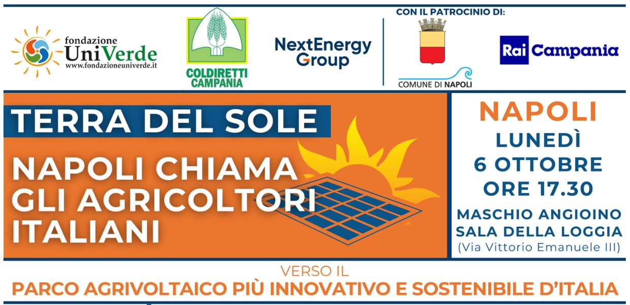 A Napoli il convegno “Riscattare la Terra dei Fuochi con la Terra del Sole”
