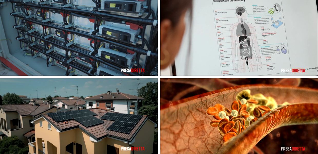 A PresaDiretta focus su energie rinnovabili, dipendenza energetica e microplastiche