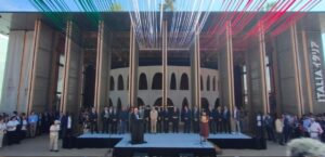 All’Expo 2025 di Osaka è terminata la settimana umbra al Padiglione Italia, ma il ‘Gonfalone della giustizia’ di Perugino rimarrà esposto con un nuovo originale allestimento fino al 13 ottobre. Un modo per continuare promuovere i paesaggi e le atmosfere umbre, ‘fotografate’ nel dipinto di Pietro Vannucci