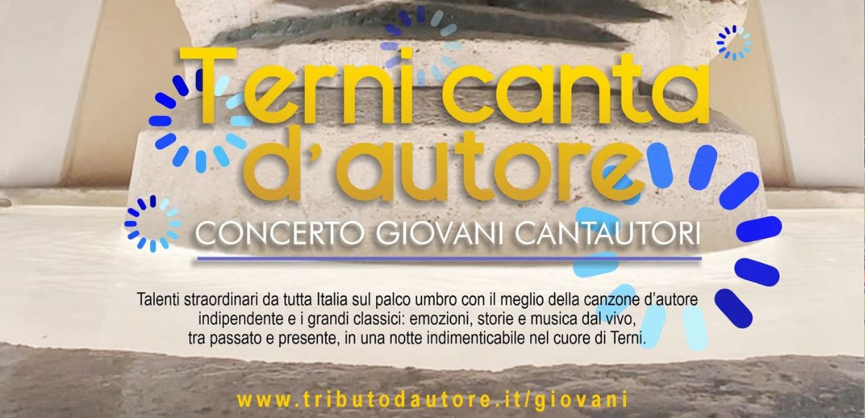 Musica, 20 cantautori da tutta Italia per il ‘Terni Canta d’Autore’