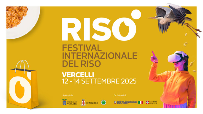 Risò, dal 12 al 14 settembre Vercelli celebra il riso con un festival dedicato