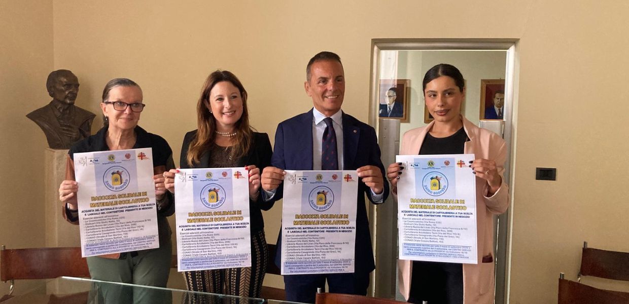 Terni, Scuola, progetto ‘Zaino Sospeso’ per le famiglie in difficoltà