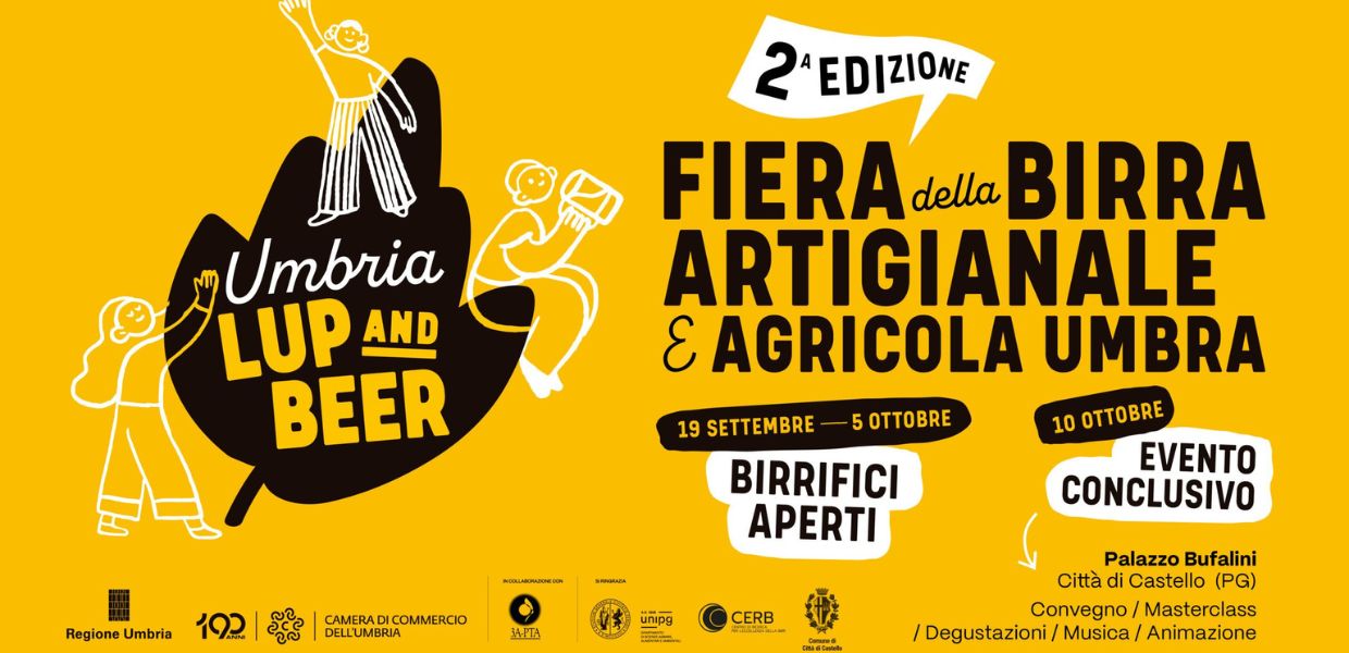 Umbria, al via ‘Lup&Beer’, birrifici aperti ed itinerari turistici legati alla filiera del luppolo