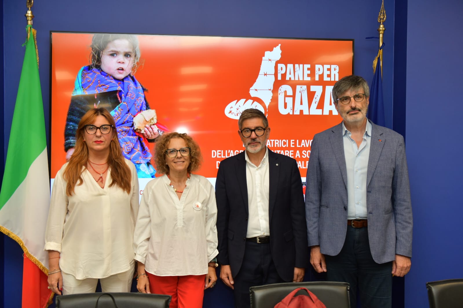 "Pane per Gaza", Cgil, Cisl e Uil sostengono la popolazione palestinese donando1 ora di lavoro