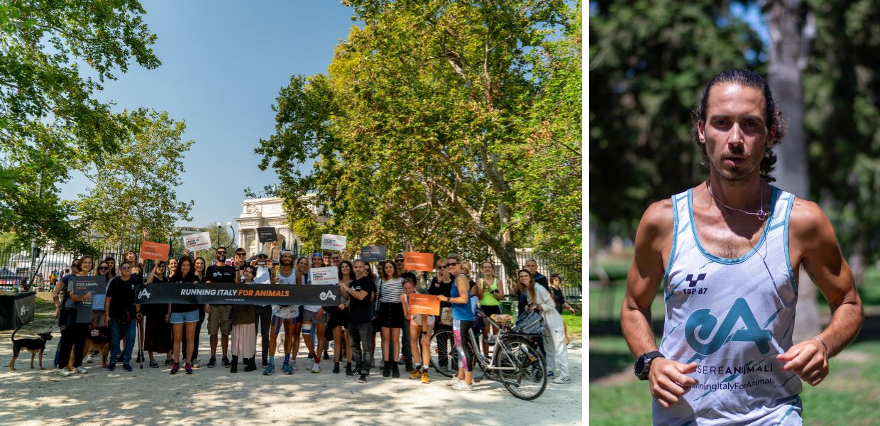 Torna la "Running Italy for Animals" con Riccardo Bugari