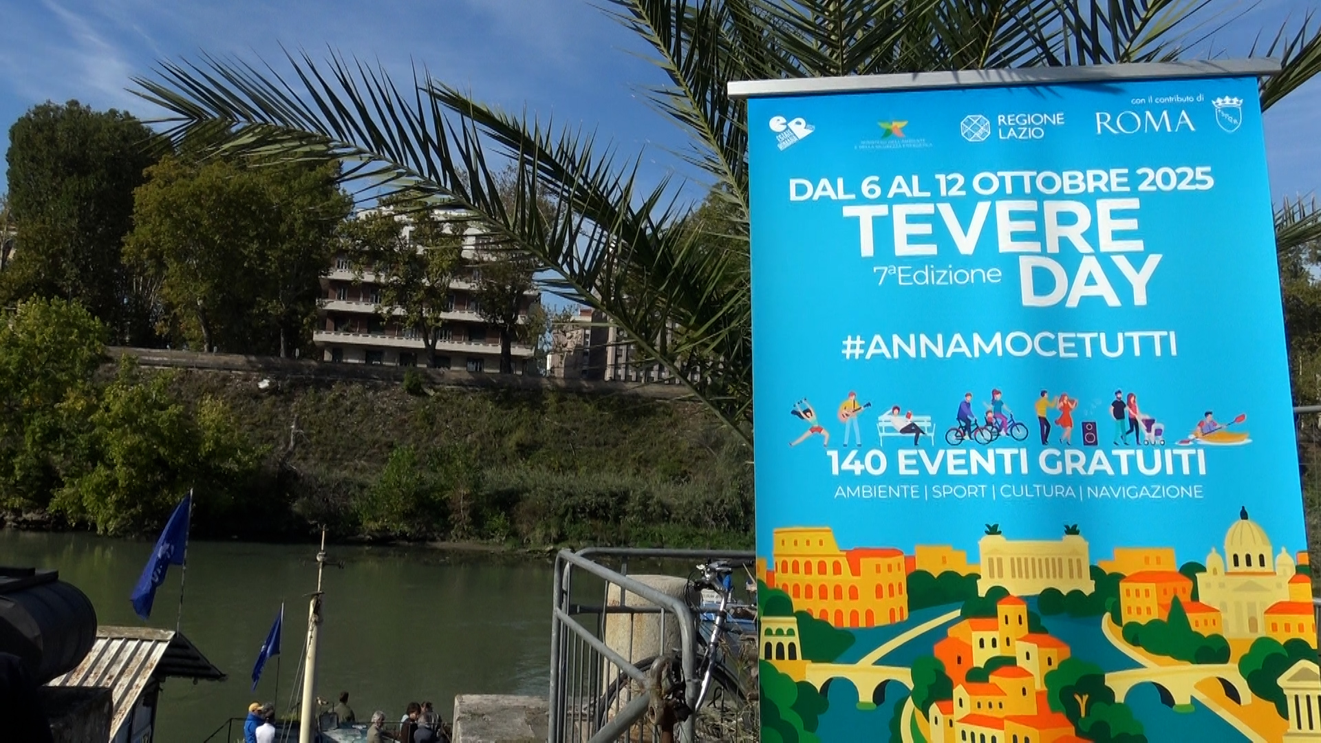 Tevere Day, Marevivo e Regione Lazio presentano la nuova barriera antirifiuti