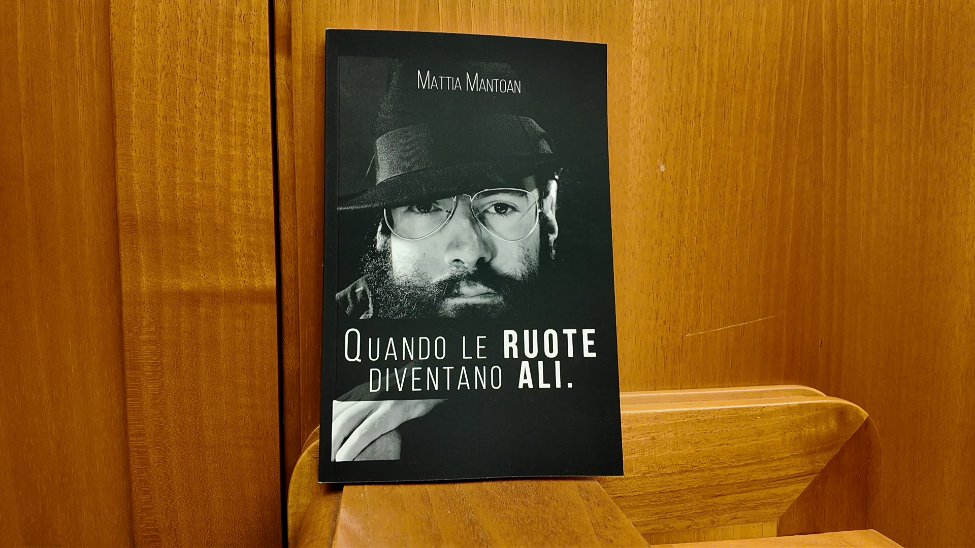 Mattia Mantoan presenta il suo libro alla Camera; “Quando le ruote diventano ali”