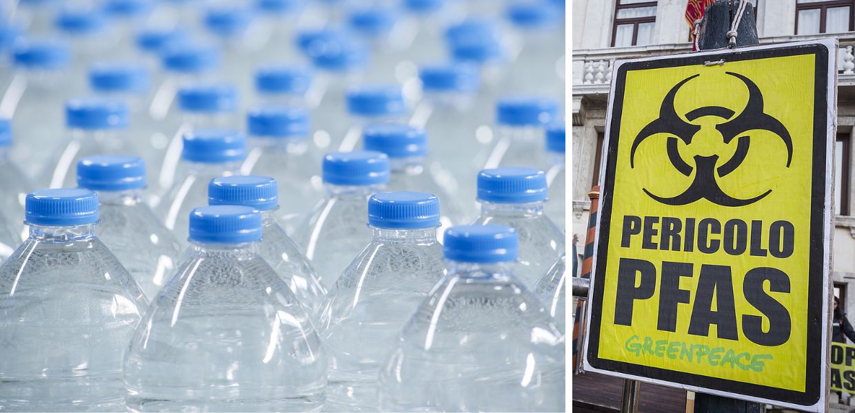 TFA nell’acqua minerale, sei marchi su otto lo contengono