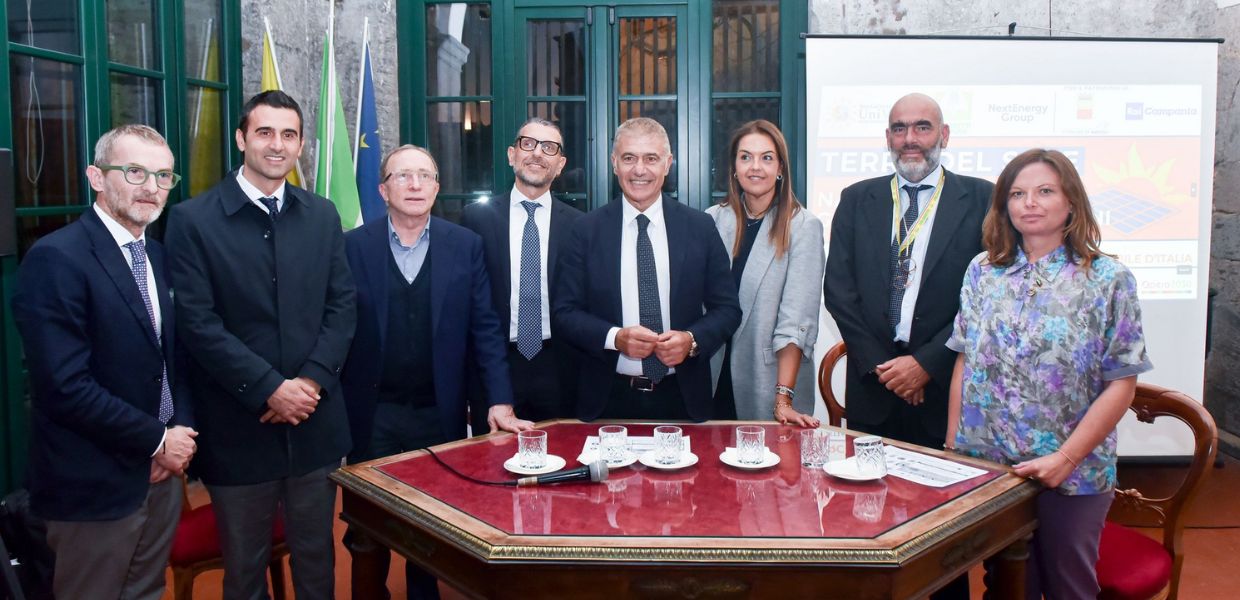 Terra del Sole, a Napoli presentato il parco agrivoltaico di Giugliano in Campania