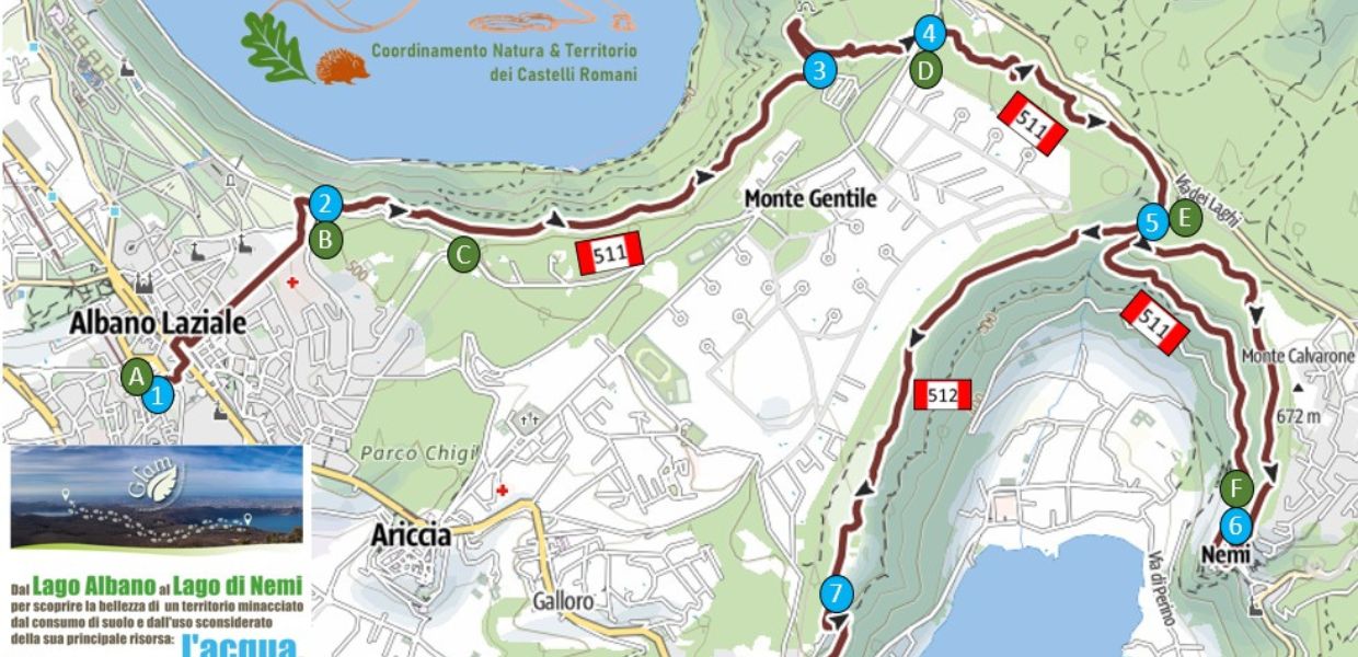 castelli romani laghi carovana sostenibilita pace