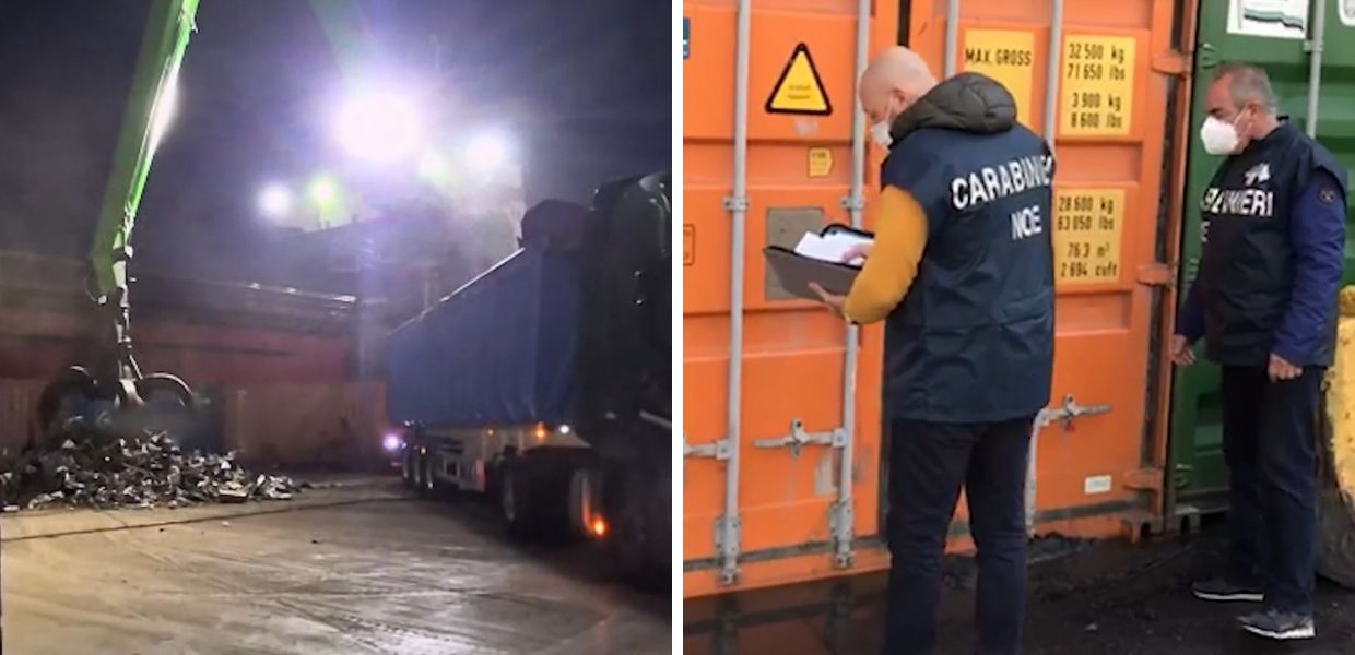 rifiuti spedizione illegale napoli turchia