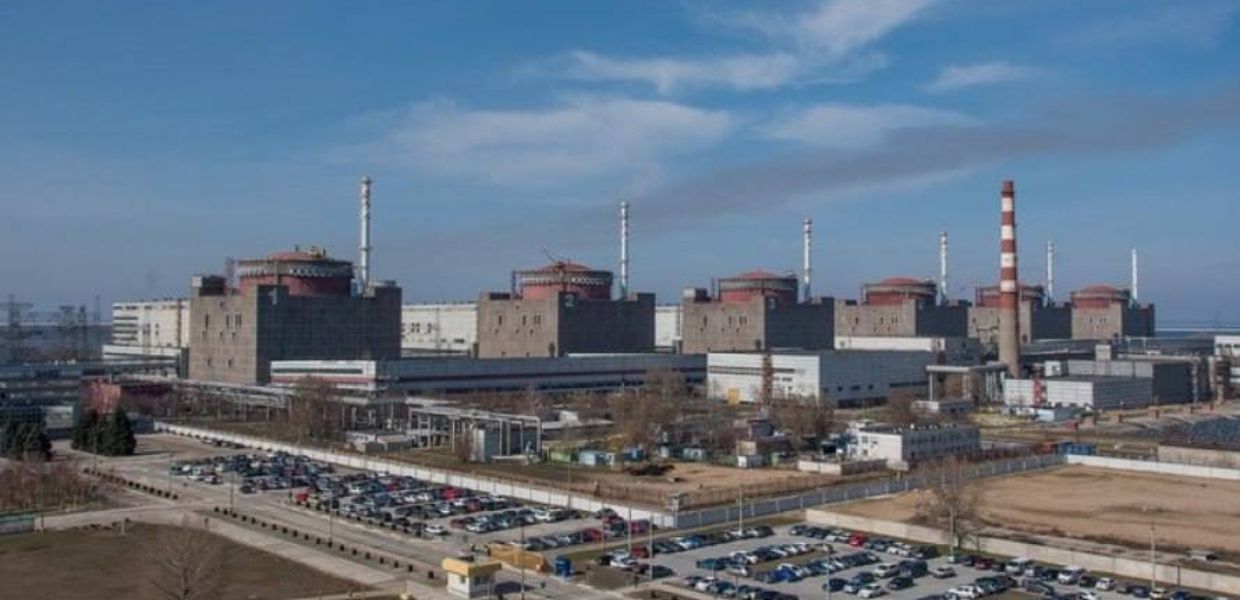 zaporizhzhia centrale nucleare riparazione linee elettriche