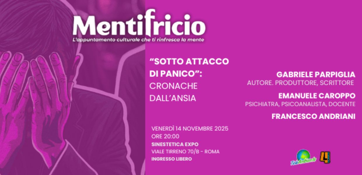 Gabriele Parpiglia a Mentifricio talk e arte per parlare di ansia