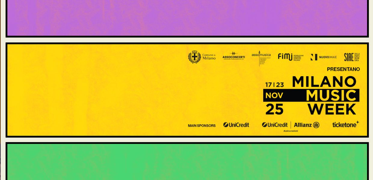 Musica, dal 17 al 23 novembre la nona edizione della ‘Milano Music Week’