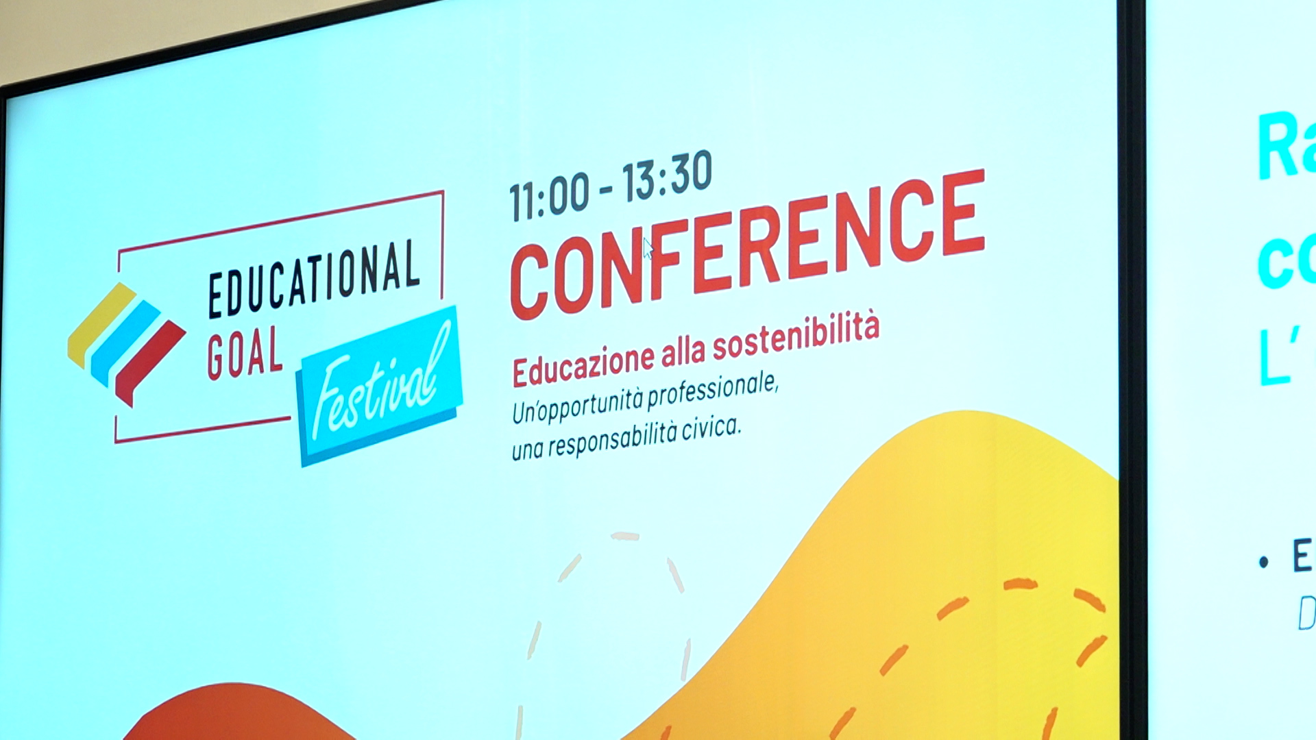 Sostenibilità, al via l'Educational Goal festival 2025, eventi fino al 29 novembre