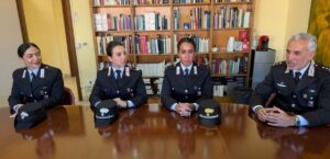Terni, la vocazione di tre giovani donne, Carabinieri per servire lo Stato 1 Terni, la vocazione di tre giovani donne, Carabinieri per servire lo stato, conferenza stampa