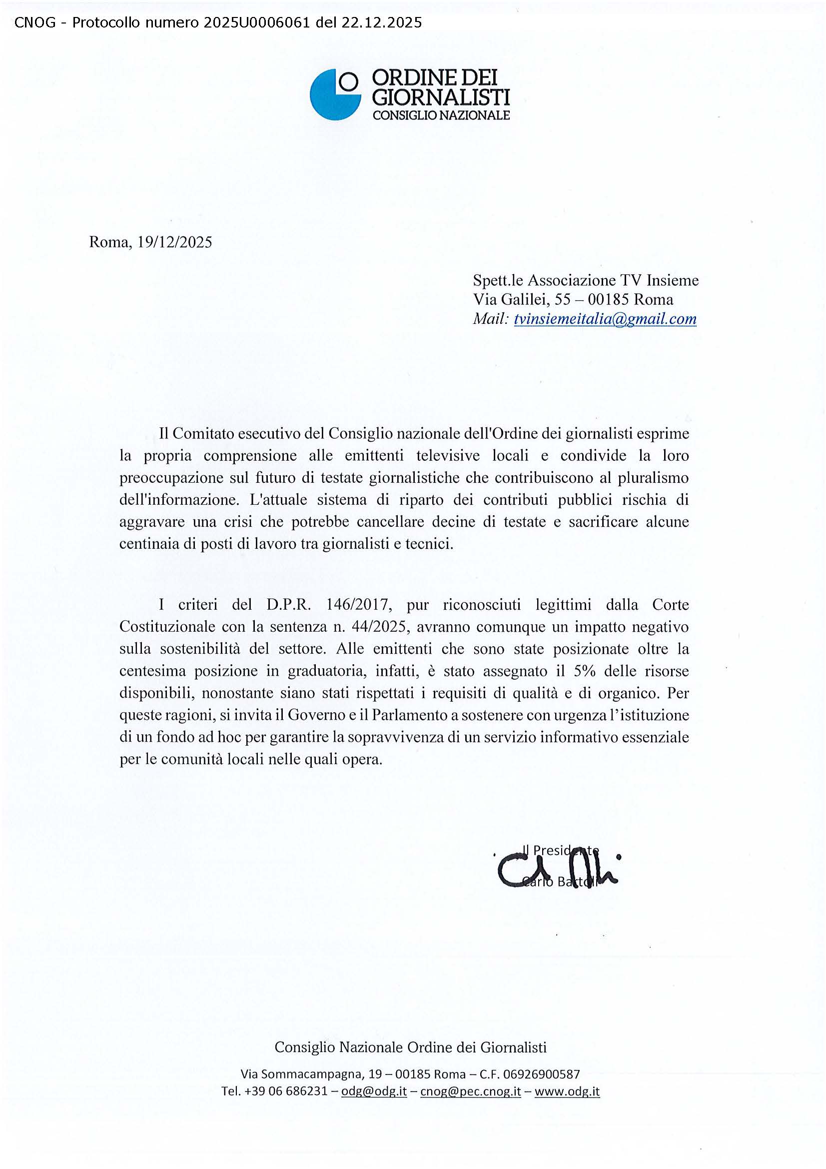 TV locali, l’altra faccia della manovra: “700 posti a rischio” 1 CNOG tv locali