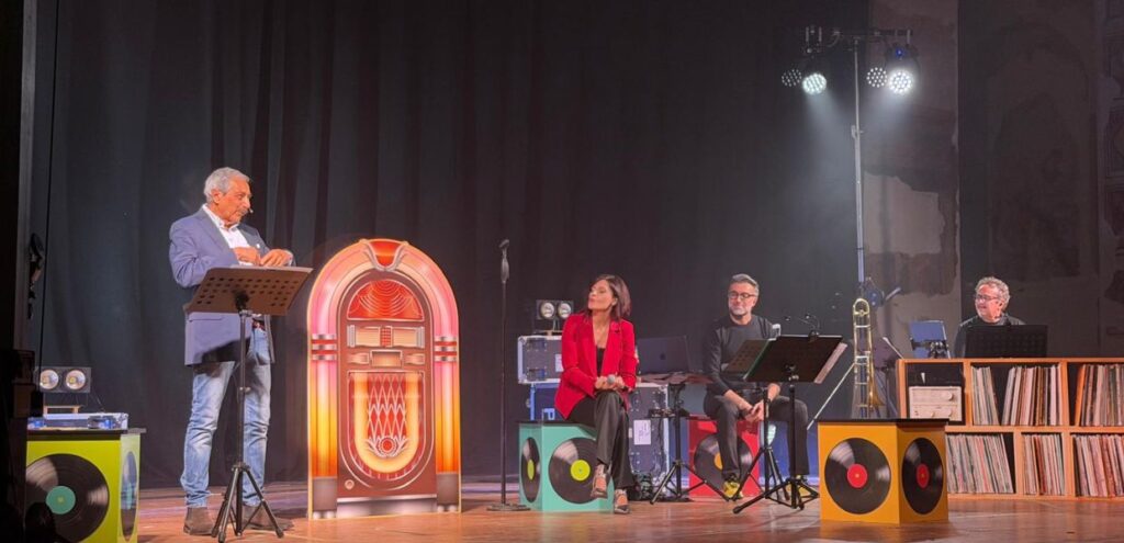 Cultura, è partito da Foligno (Pg) ‘Chiedi cos’erano i Giù Box’, con Marino Bartoletti, Bartoletti con band