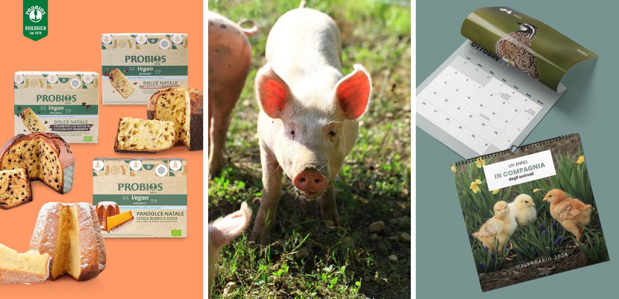 Essere Animali, dolci veg e gadget per un Natale etico