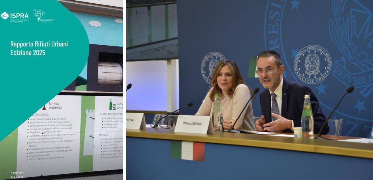 rifiuti ispra rapporto rifiuti urbani 2025