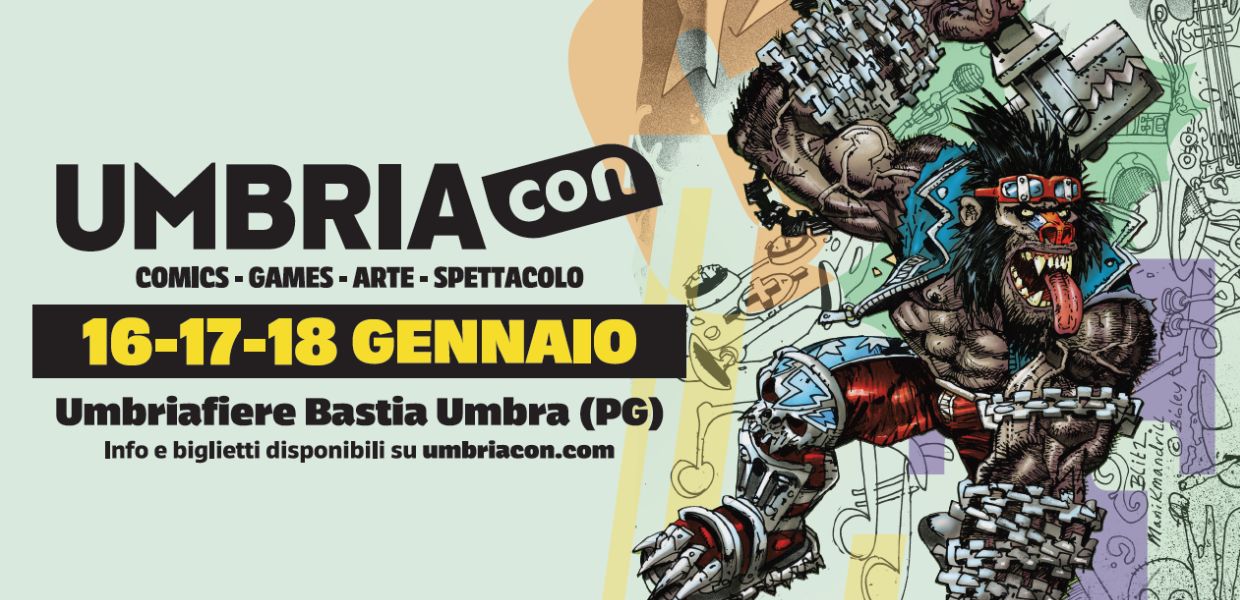 Al via la terza edizione di UmbriaCon con oltre 80 ospiti