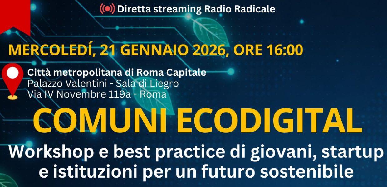 L’incontro EcoDigital a Roma riunirà amministratori locali, istituzioni, università, giovani start-up ed esperti, con l’obiettivo di valorizzare le buone pratiche già presenti nei territori.