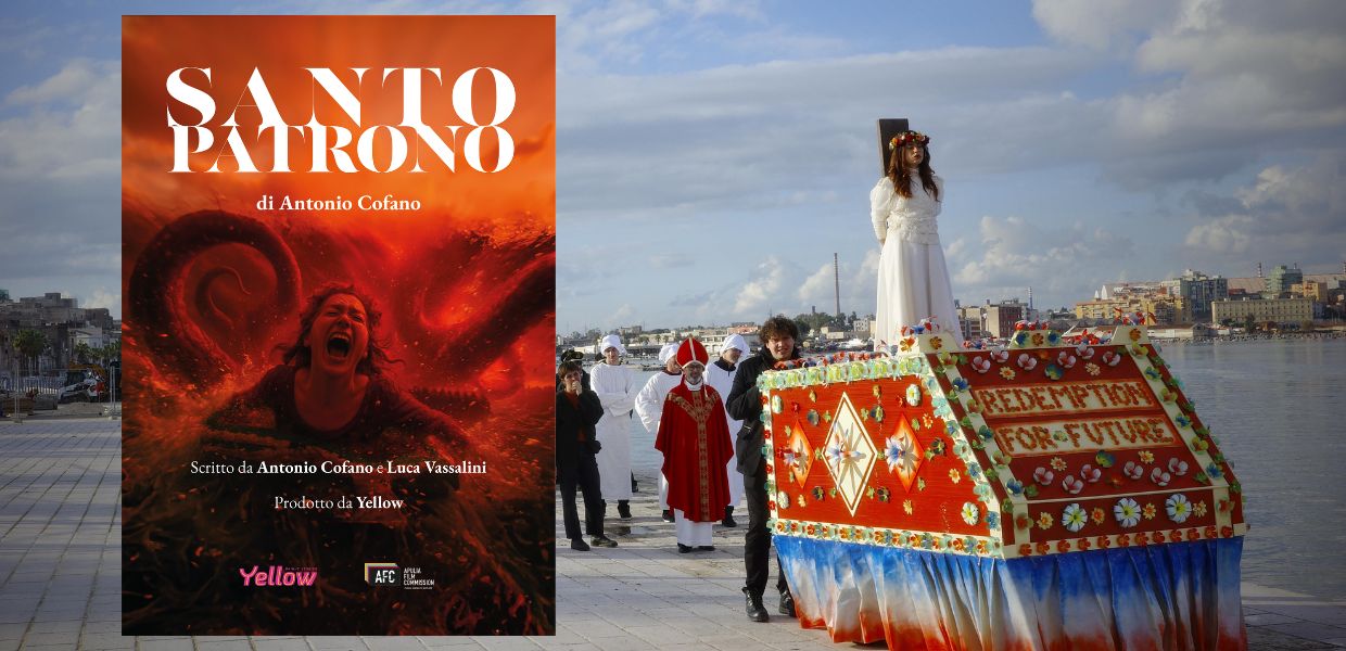 “Con Santo Patrono abbiamo voluto visualizzare il problema ambientale di Taranto, rendendolo un mostro”. Il cortometraggio di Antonio Cofano prodotto da Yellow.