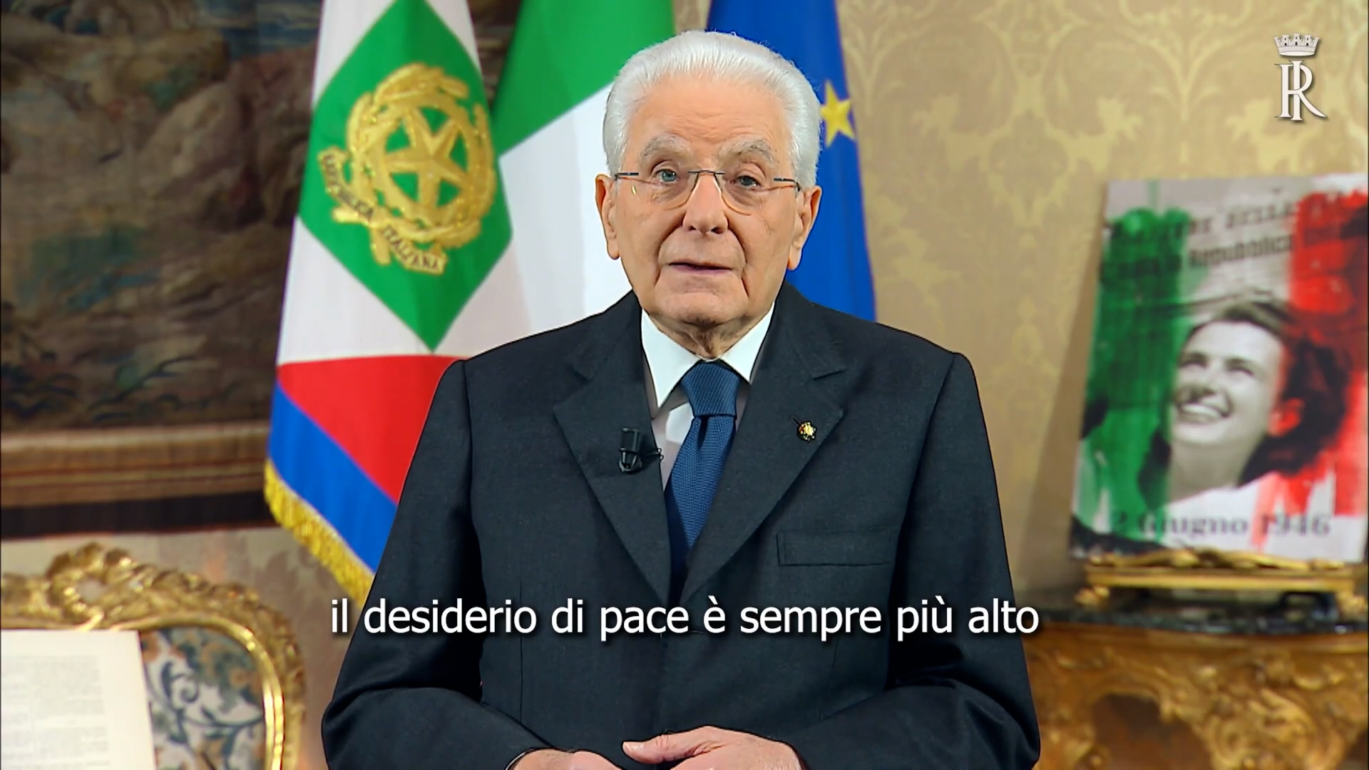 Discorso di fine anno Mattarella: "La democrazia è più forte di ogni ostacolo"