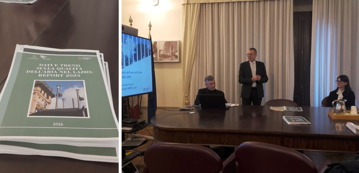 arpa lazio qualita aria report 2025
