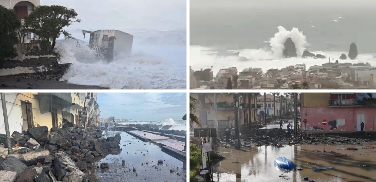 ciclone harry sud stato di emergenza