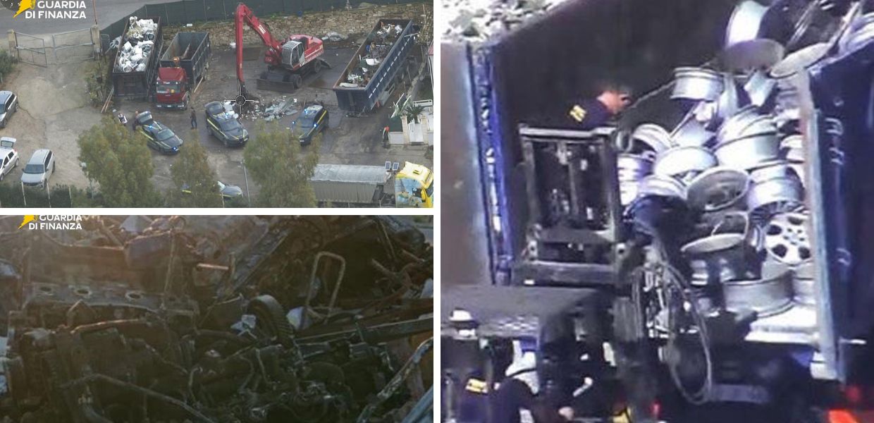 rifiuti traffico illecito estorsione