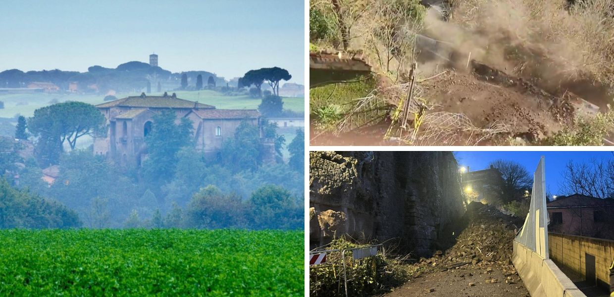 roma isola farnese frane