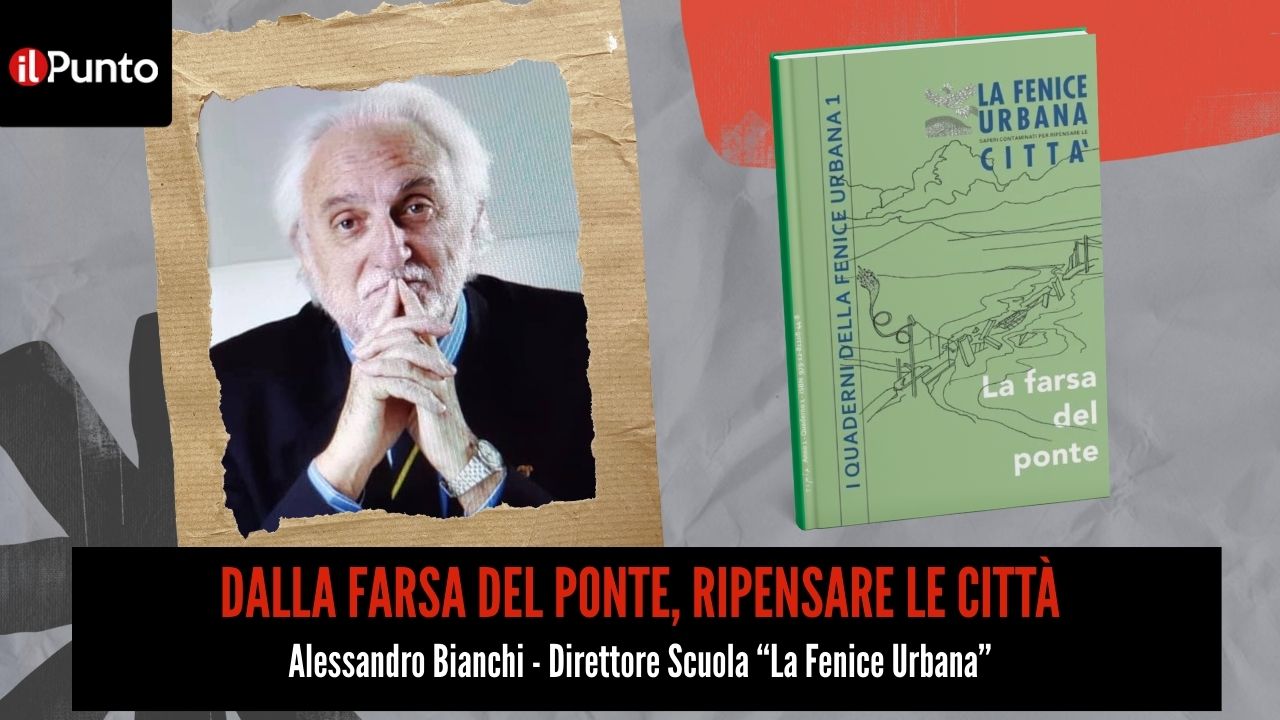 Il direttore della Scuola "La Fenice Urbana" e già Ministro dei Trasporti Alessandro Bianchi è l'ospite della nuova puntata de IL PUNTO, in onda questa sera alle 22.30 su TeleAmbiente, canale 18 del DTT Lazio e Umbria e 221 nazionale.