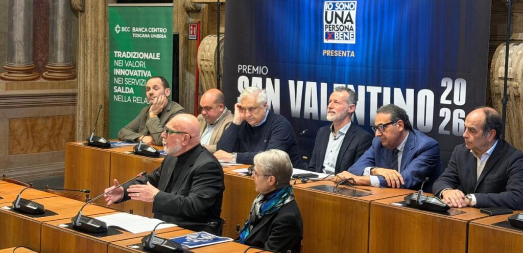 Terni, in armonia attraverso l’arte nel Premio San Valentino 2026 1 Terni, in armonia attraverso l’arte nel Premio San Valentino 2026, conferenza stampa