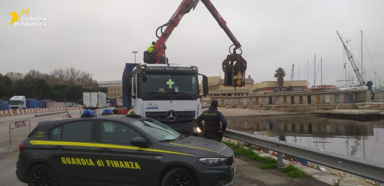 bari rifiuti pesca di frodo