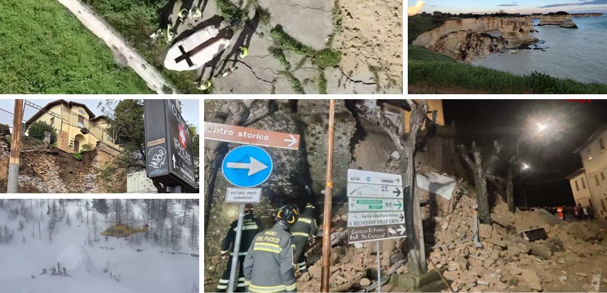 italia ciclone oriana arco amore melendugno