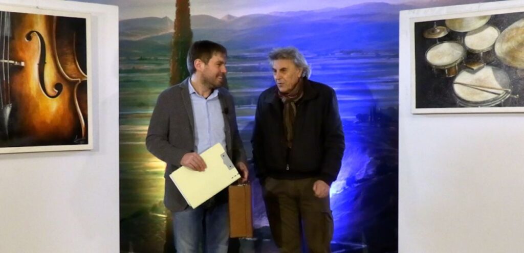 La Valigia dell’artista: giovedì 19 marzo alle 21:30, la quinta puntata con musica, vino, cultura e pittura 4 La Valigia dell’artista giovedì 19 marzo alle 2130, la quinta puntata con musica, vino, cultura e pittura, Mario Sciarra ed Alessandro