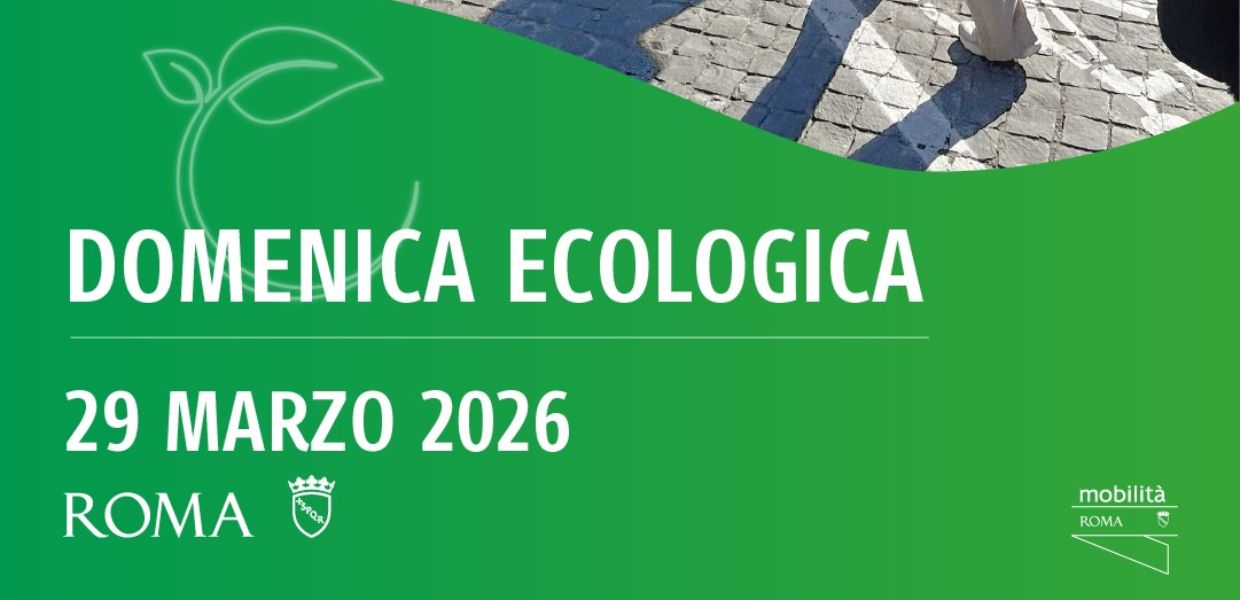 Roma, il 29 marzo torna la domenica ecologica