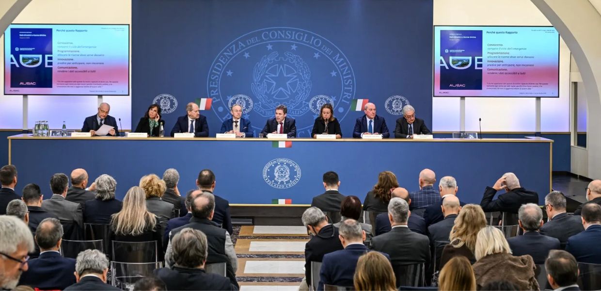 aubac rapporto dati climatici risorse idriche 2025