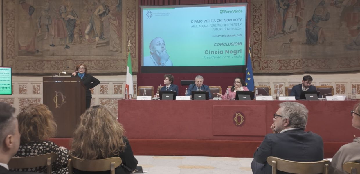 fare verde convegno camera 40 anni