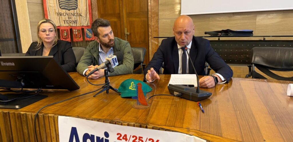 A Montecastrlli (Tr) al via Agricollina 1 A Montecastrlli (Tr) al via Agricollina, FOTO CONFERENZA